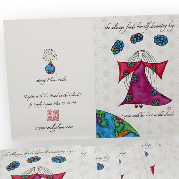 WonderfulYou Book + LUPITA 145 NOTECARDS assorted StrongPlumStudio - Picture 16 of 16